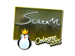 Naklejka | ScreaM (foliowana) | Kolonia 2015