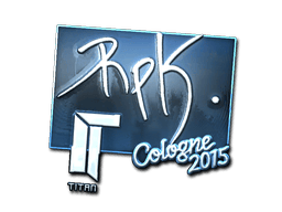 Naklejka | RpK (foliowana) | Kolonia 2015