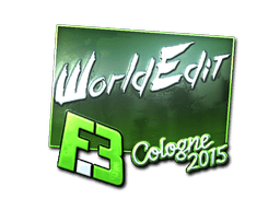 Naklejka | WorldEdit (foliowana) | Kolonia 2015