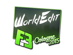 Naklejka | WorldEdit | Kolonia 2015