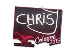Naklejka | chrisJ | Kolonia 2015