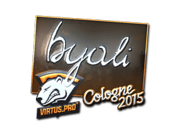 Naklejka | byali (foliowana) | Kolonia 2015