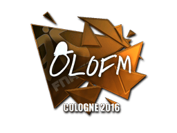 Naklejka | olofmeister (foliowana) | Kolonia 2016