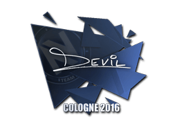 Naklejka | DEVIL | Kolonia 2016