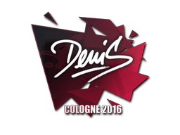 Naklejka | denis | Kolonia 2016