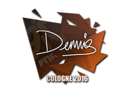 Naklejka | dennis | Kolonia 2016