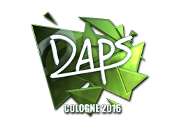 Naklejka | daps (foliowana) | Kolonia 2016