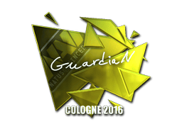 Naklejka | GuardiaN (foliowana) | Kolonia 2016