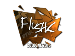 Naklejka | flusha (foliowana) | Kolonia 2016