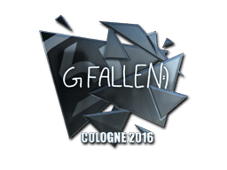 Naklejka | FalleN (foliowana) | Kolonia 2016
