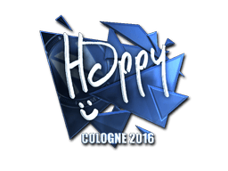 Naklejka | Happy (foliowana) | Kolonia 2016