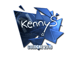 Naklejka | kennyS (foliowana) | Kolonia 2016