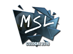 Naklejka | MSL (foliowana) | Kolonia 2016