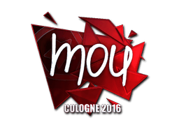 Naklejka | mou (foliowana) | Kolonia 2016