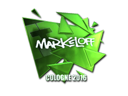 Naklejka | markeloff (foliowana) | Kolonia 2016