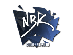 Naklejka | NBK- | Kolonia 2016