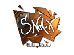 Naklejka | Snax (foliowana) | Kolonia 2016