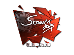 Naklejka | ScreaM (foliowana) | Kolonia 2016
