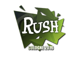 Naklejka | RUSH | Kolonia 2016