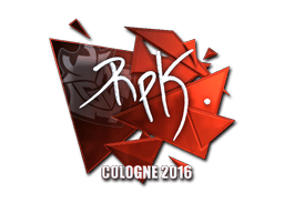 Naklejka | RpK (foliowana) | Kolonia 2016