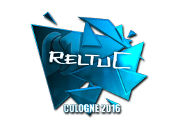 Naklejka | reltuC (foliowana) | Kolonia 2016