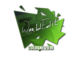 Naklejka | WorldEdit | Kolonia 2016