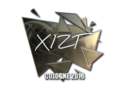 Naklejka | Xizt (foliowana) | Kolonia 2016
