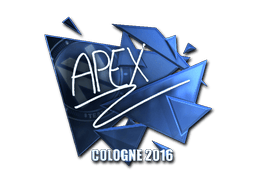 Naklejka | apEX (foliowana) | Kolonia 2016