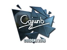 Naklejka | cajunb (foliowana) | Kolonia 2016