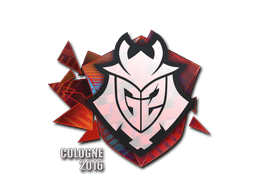 Naklejka | G2 Esports (holograficzna) | Kolonia 2016