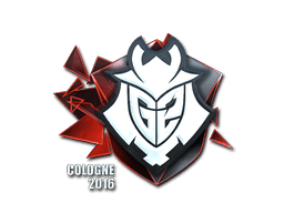 Naklejka | G2 Esports (foliowana) | Kolonia 2016