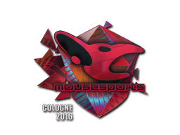 Naklejka | mousesports (holograficzna) | Kolonia 2016