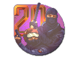 Naklejka | Klasyk CS20 (holograficzna)