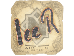 Naklejka | 1eeR | Austin 2025