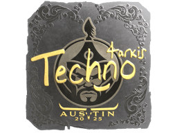 Naklejka | Techno4K (foliowana) | Austin 2025