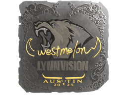 Naklejka | westmelon (foliowana) | Austin 2025