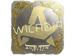 Naklejka | Wicadia (złota) | Austin 2025
