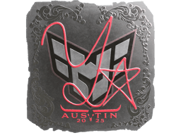 Naklejka | yxngstxr (foliowana) | Austin 2025