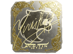 Naklejka | yuurih (złota) | Austin 2025