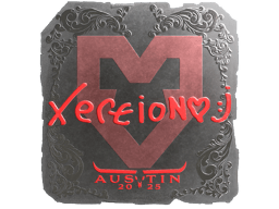 Naklejka | xertioN (foliowana) | Austin 2025