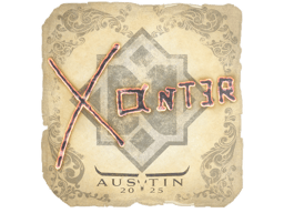 Naklejka | Xant3r | Austin 2025