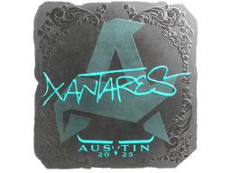 Naklejka | XANTARES (foliowana) | Austin 2025