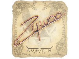 Naklejka | ZywOo | Austin 2025