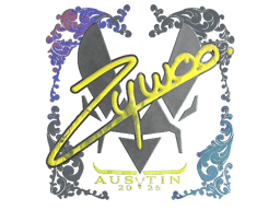 Naklejka | ZywOo (holograficzna) | Austin 2025
