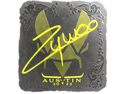 Naklejka | ZywOo (foliowana) | Austin 2025