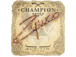 Naklejka | ZywOo (mistrz) | Austin 2025