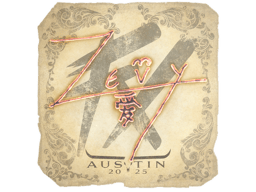 Naklejka | zevy | Austin 2025