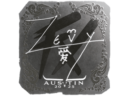 Naklejka | zevy (foliowana) | Austin 2025