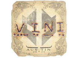 Naklejka | VINI | Austin 2025
