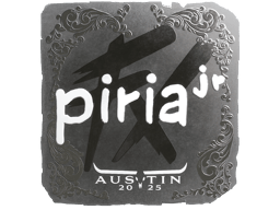 Naklejka | piriajr (foliowana) | Austin 2025